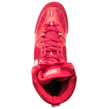 Обувь для бокса PS005 высокая, красная